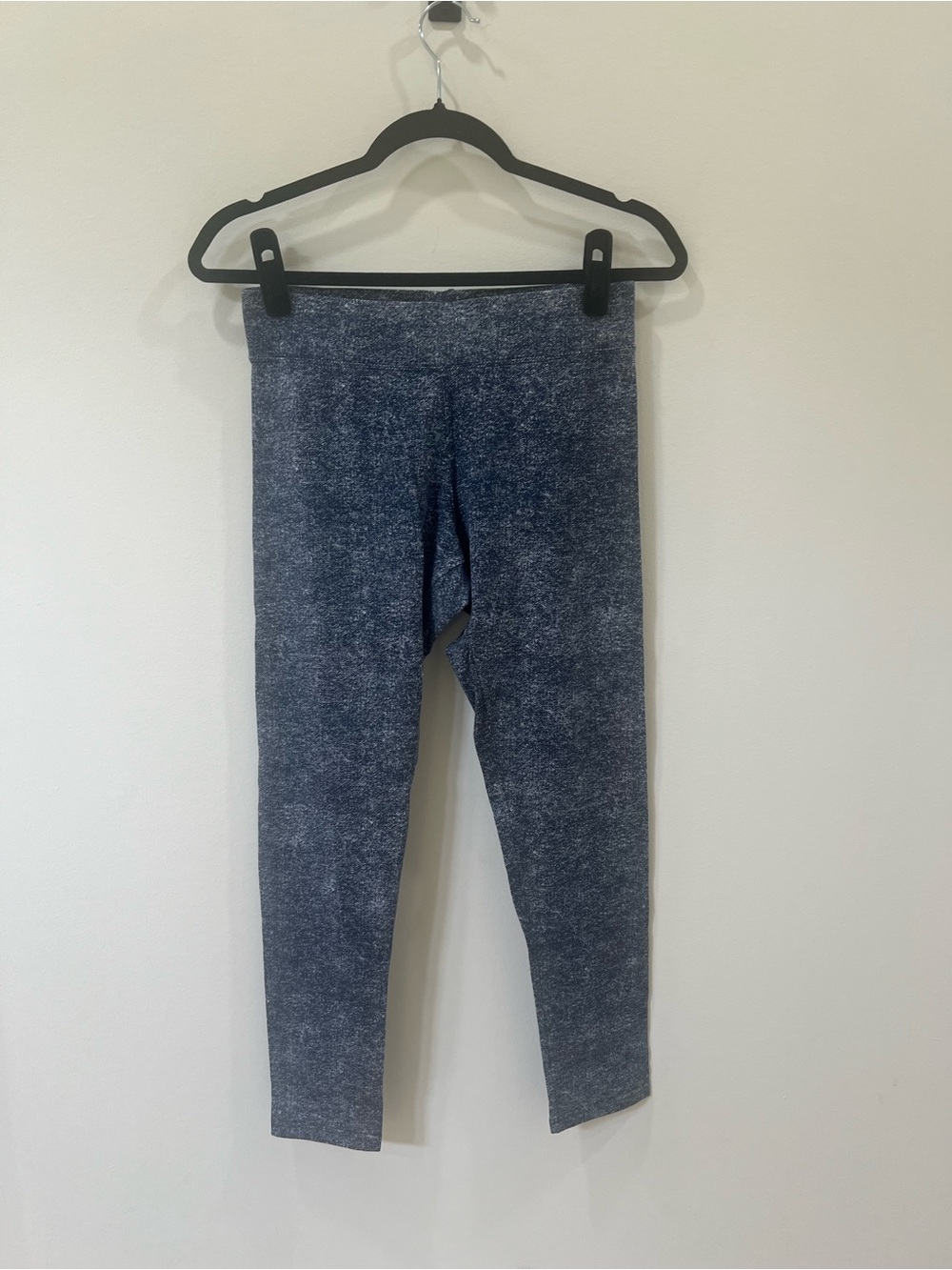 Heathered Navy Blue Women's Leggings